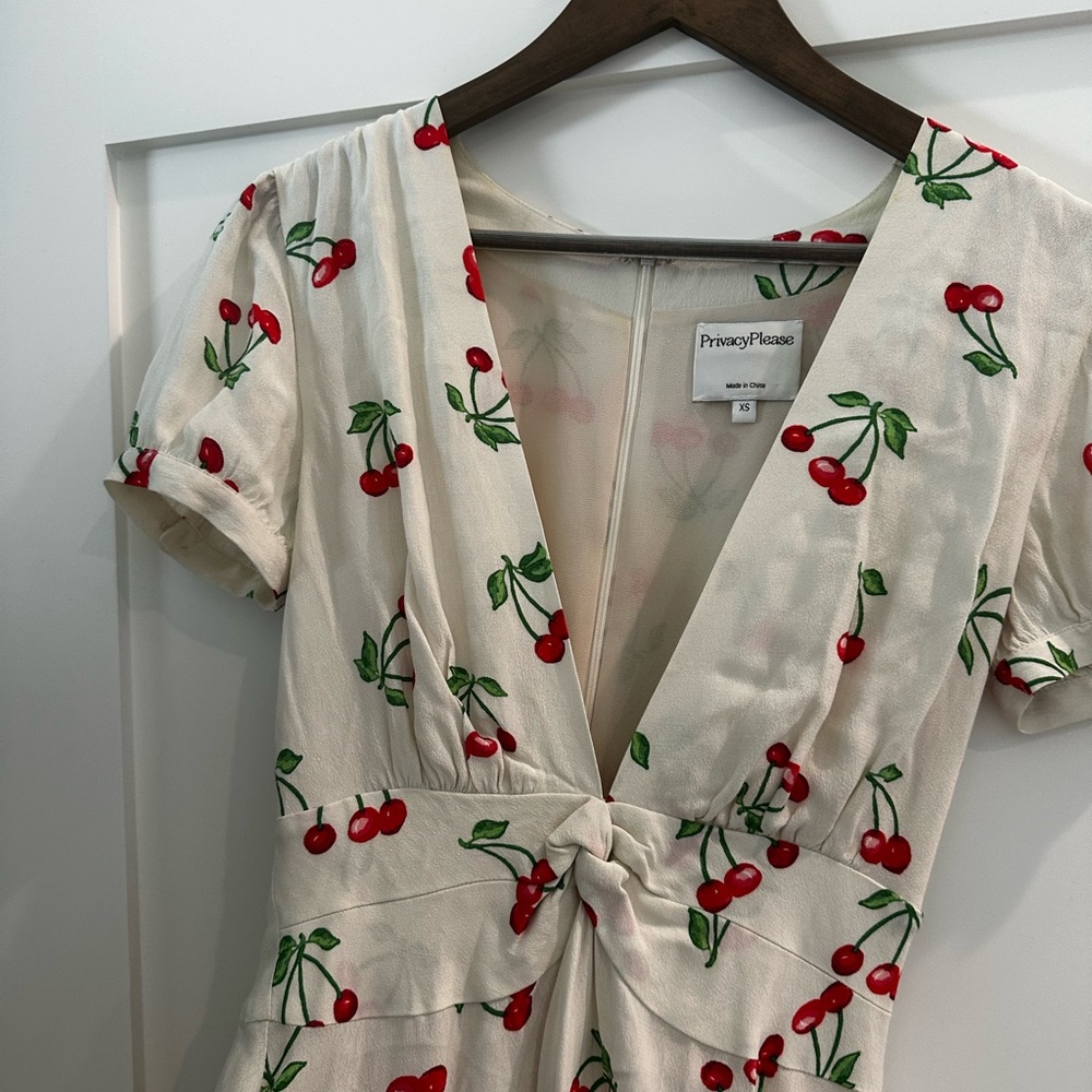 XS cherry privacy please dress.